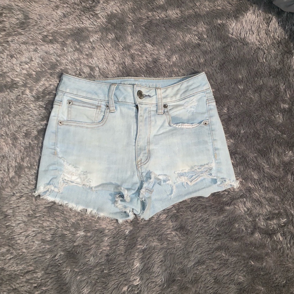High waisted American eagle shorts